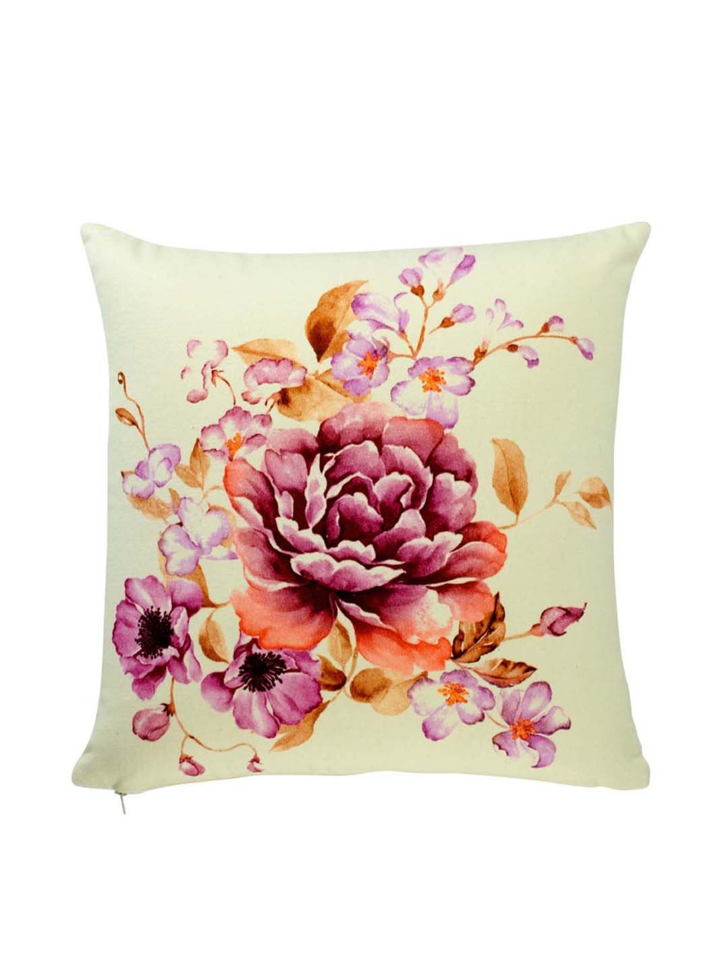 Swayam Multicolor Cotton 40 cm x 40 cm Cushion Covers - Set of 5