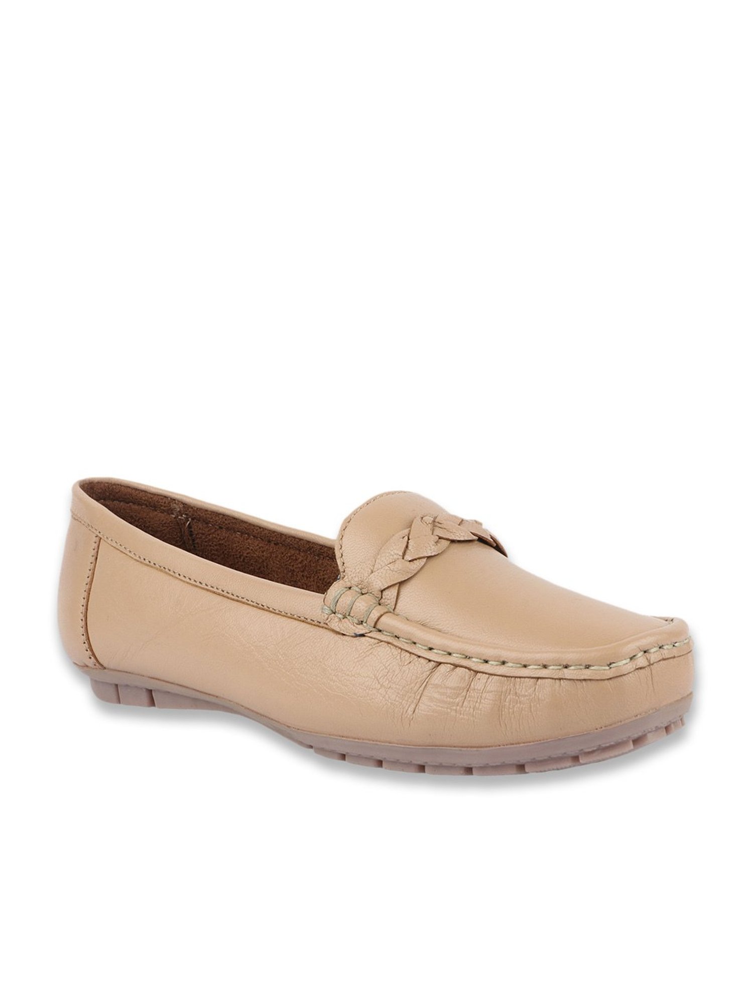 MediFeet Women's Beige Casual Loafers
