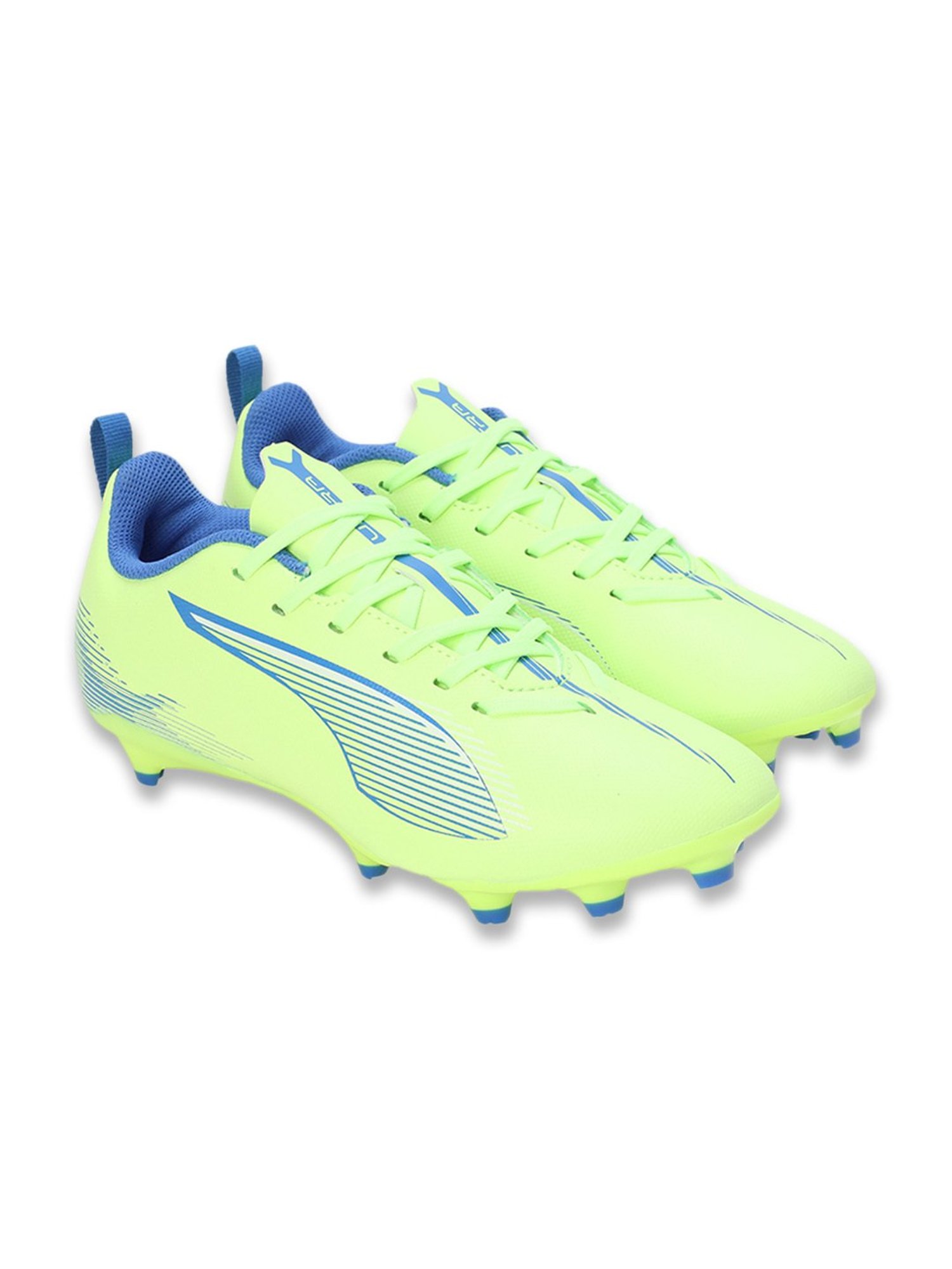 Puma Kids ULTRA 5 PLAY FG/AG Fizzy Apple Football Shoes