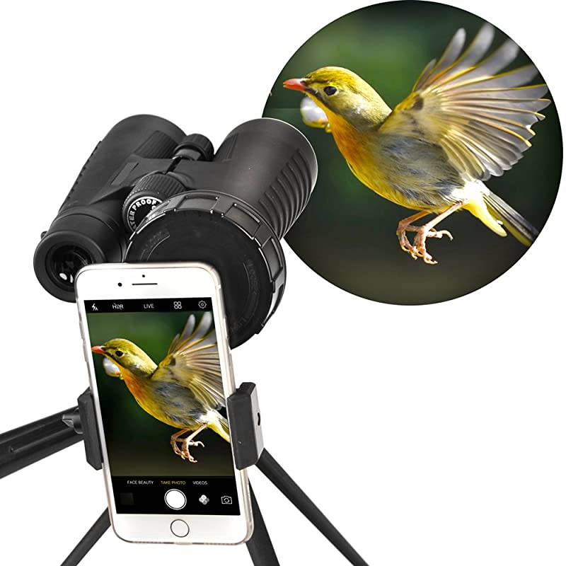 Phone Adapter Mount for Vortex Bushnell Celestron Barska Spotting Scope Big Eyepiece Adapter Mount Work with Binoculars Monocular Spotting Scope Telescope For iPhone 6Plus Samsung HTC LG and More