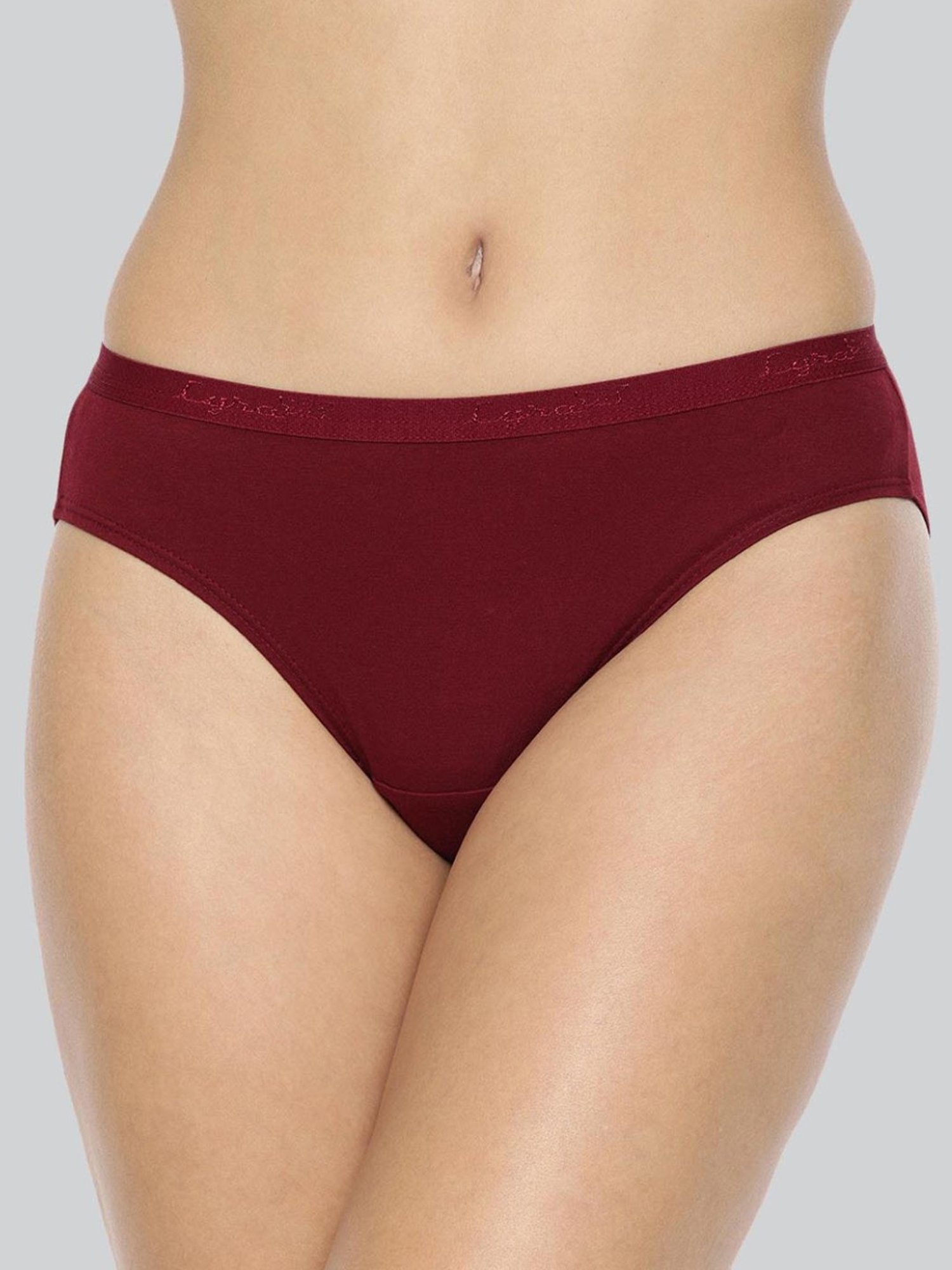 Lyra Assorted Color Cotton Bikini Panties - Pack Of 9