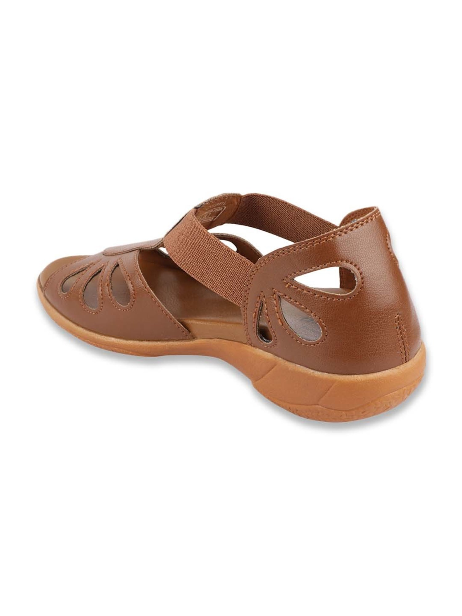 MediFeet Women's Tan Sling Back Sandals