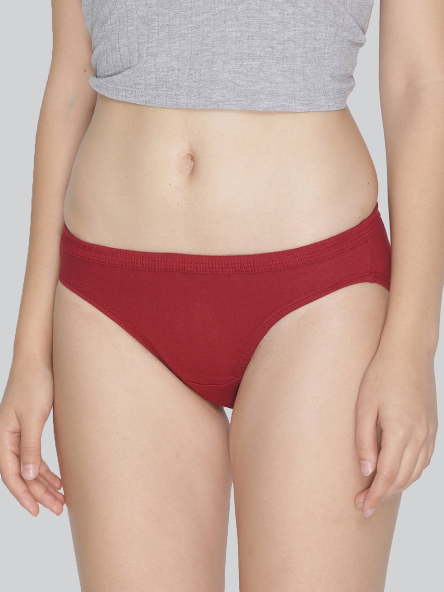 Lyra Assorted Color Cotton Bikini Panties - Pack Of 4