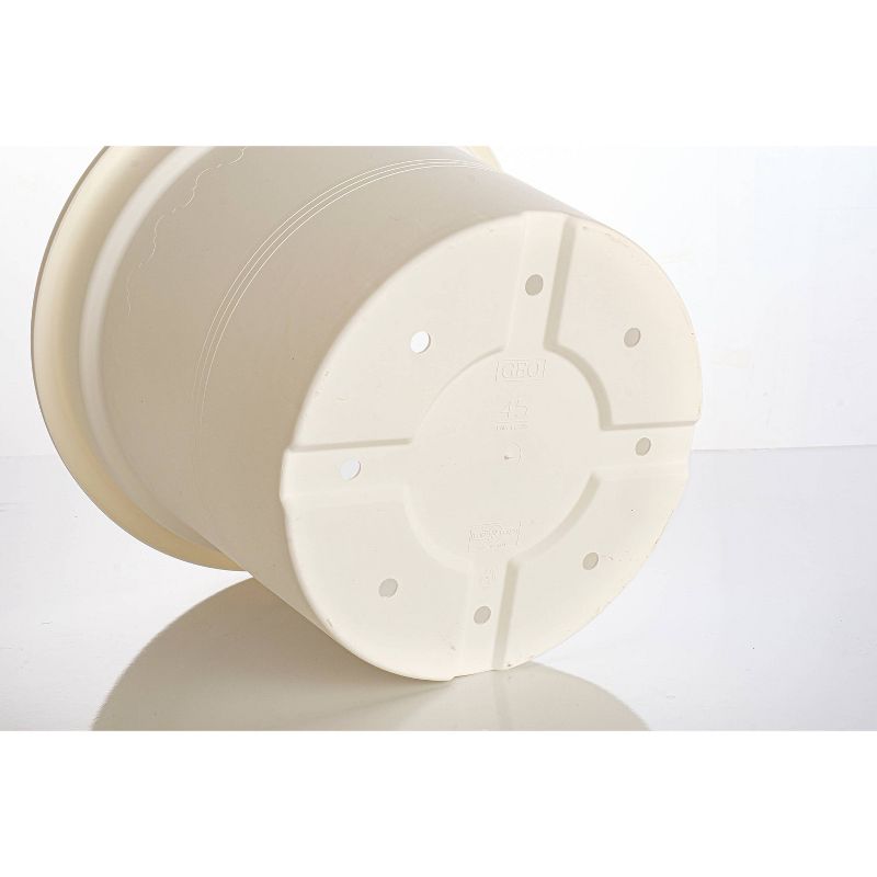 13.25&#34; x 17.5&#34; Indoor/Outdoor Resin Geo Planter White - Alfresco Home LLC