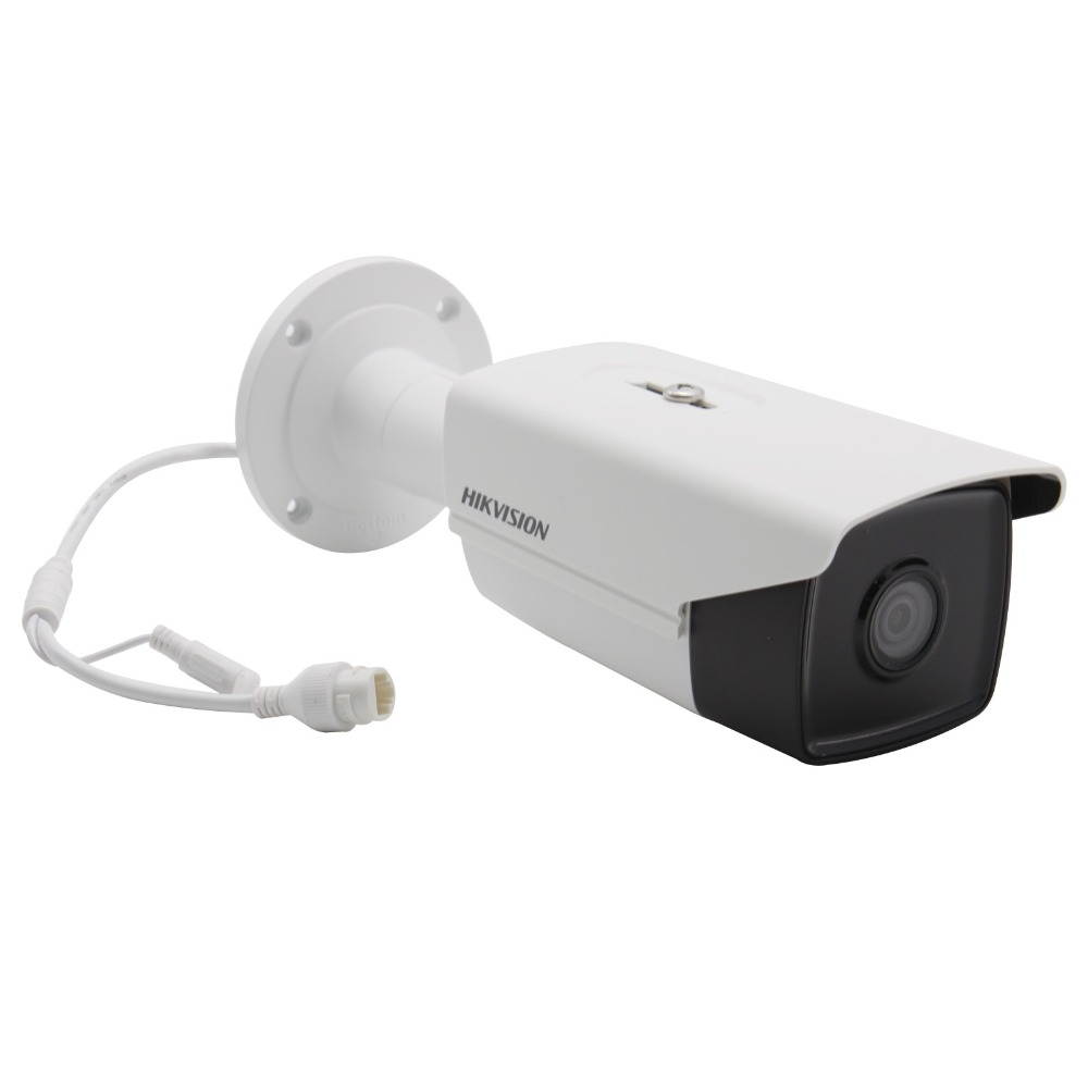 Hikvision 4MP HD H.265+ Outdoor Security POE IP Camera with Motion Detection, 164ft Night Vision, IP67 ONVIF Bullet Network Camera, 4.0mm Lens, DS-2CD2T43G0-I5