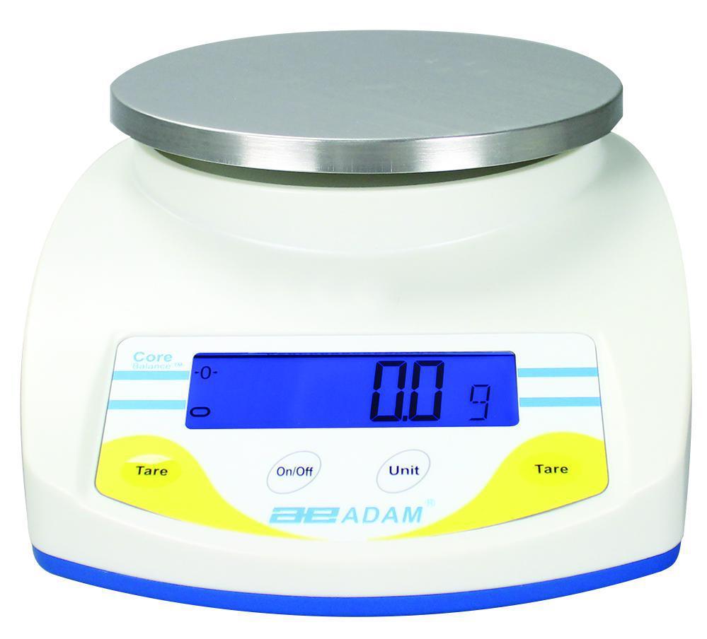 ADAM EQUIPMENT CQT 2601 Digital Balance,SS Platform,2600g Cap.