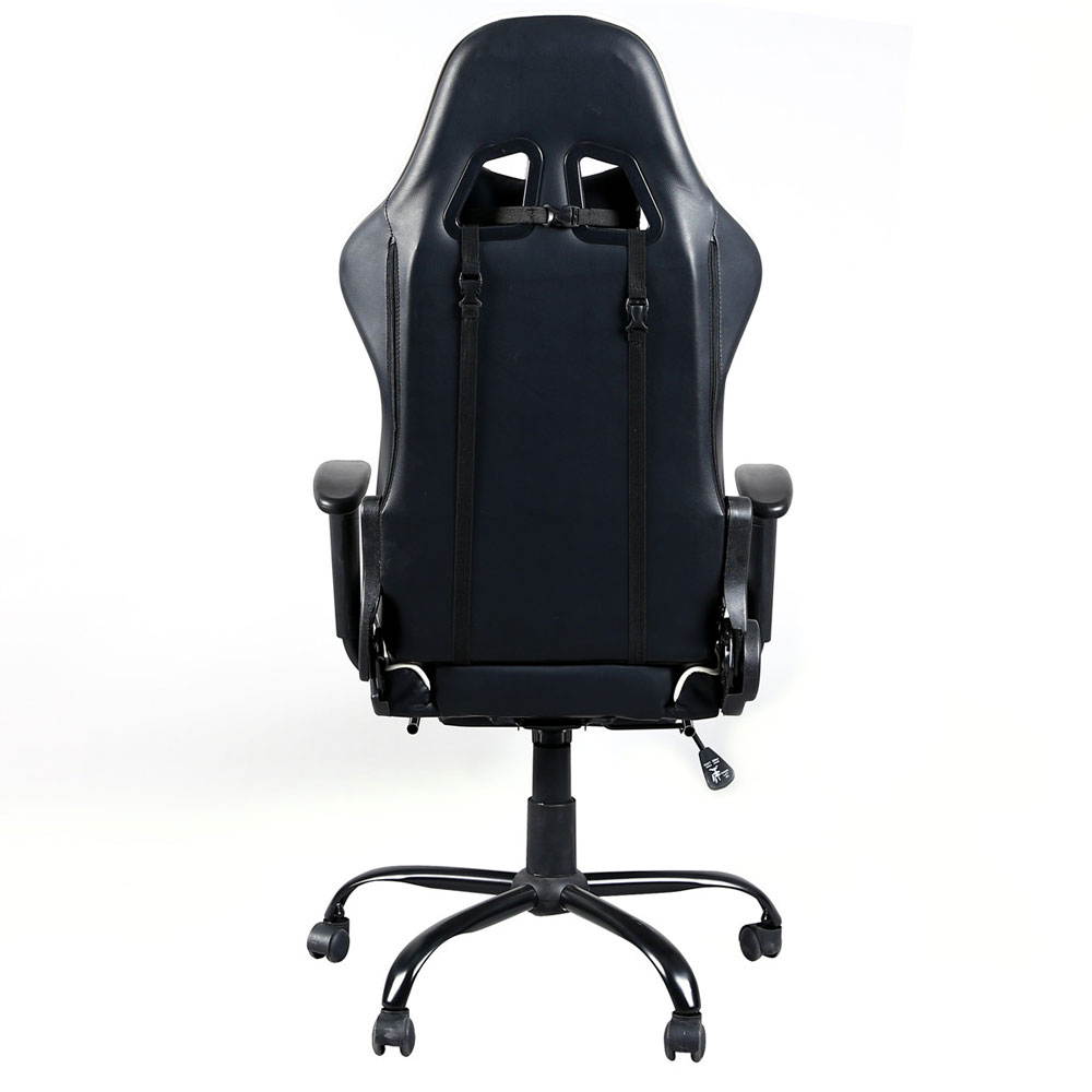 Video Gaming Chair with Headrest and Lumbar Cushion