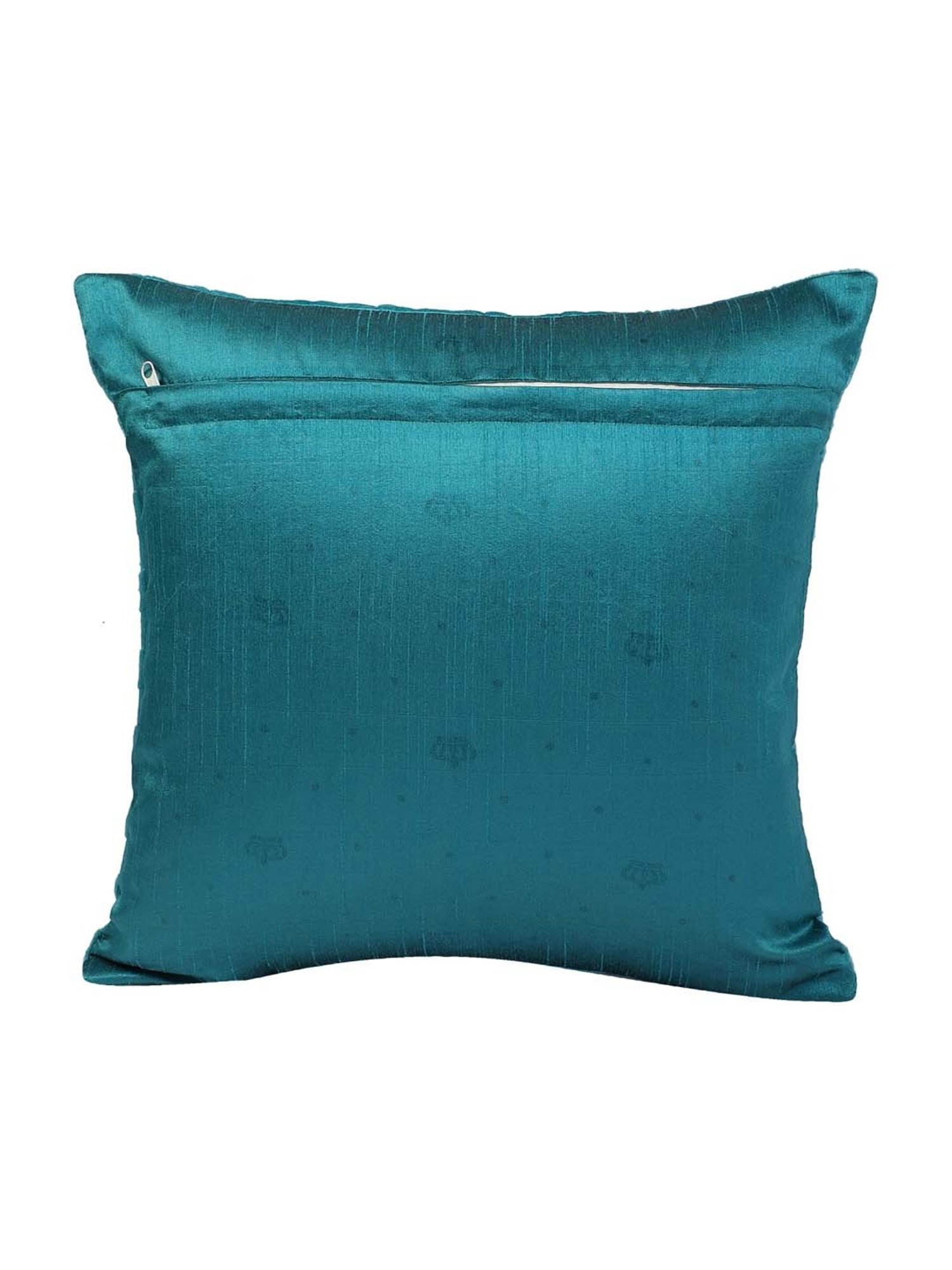MFD HOME Furnishing Turquoise Blue Velvet Cushion Cover - Set of 2