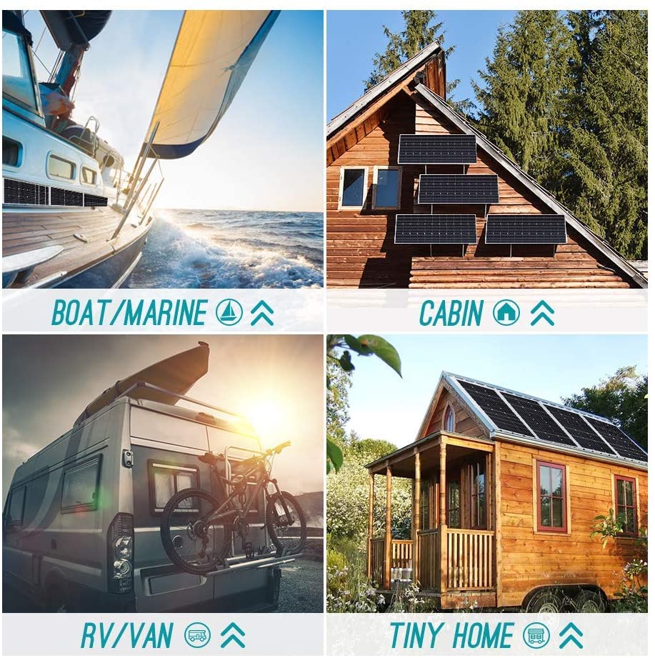 Renogy 400 Watt 12 Volt Monocrystalline Solar Bundle Kit