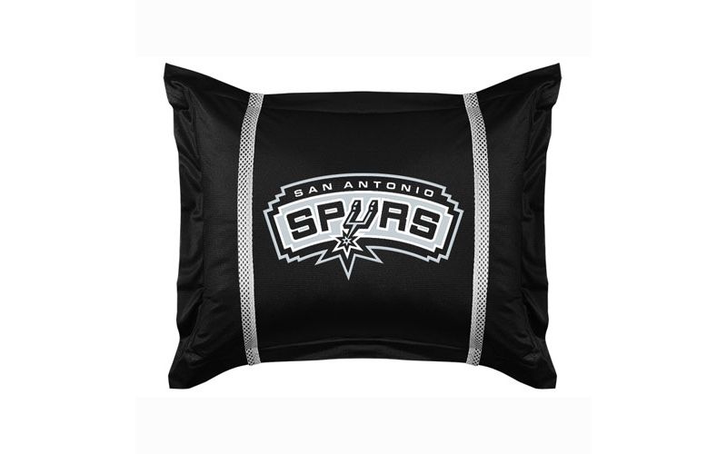 NBA Pillow Sham Basketball Bed Accessory - San Antonio Spurs..