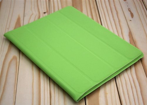 Euroge Tech&reg; Ultra Slim PU Smart Cover Case with Folio Stand for iPad 2 and the New iPad 3 Green