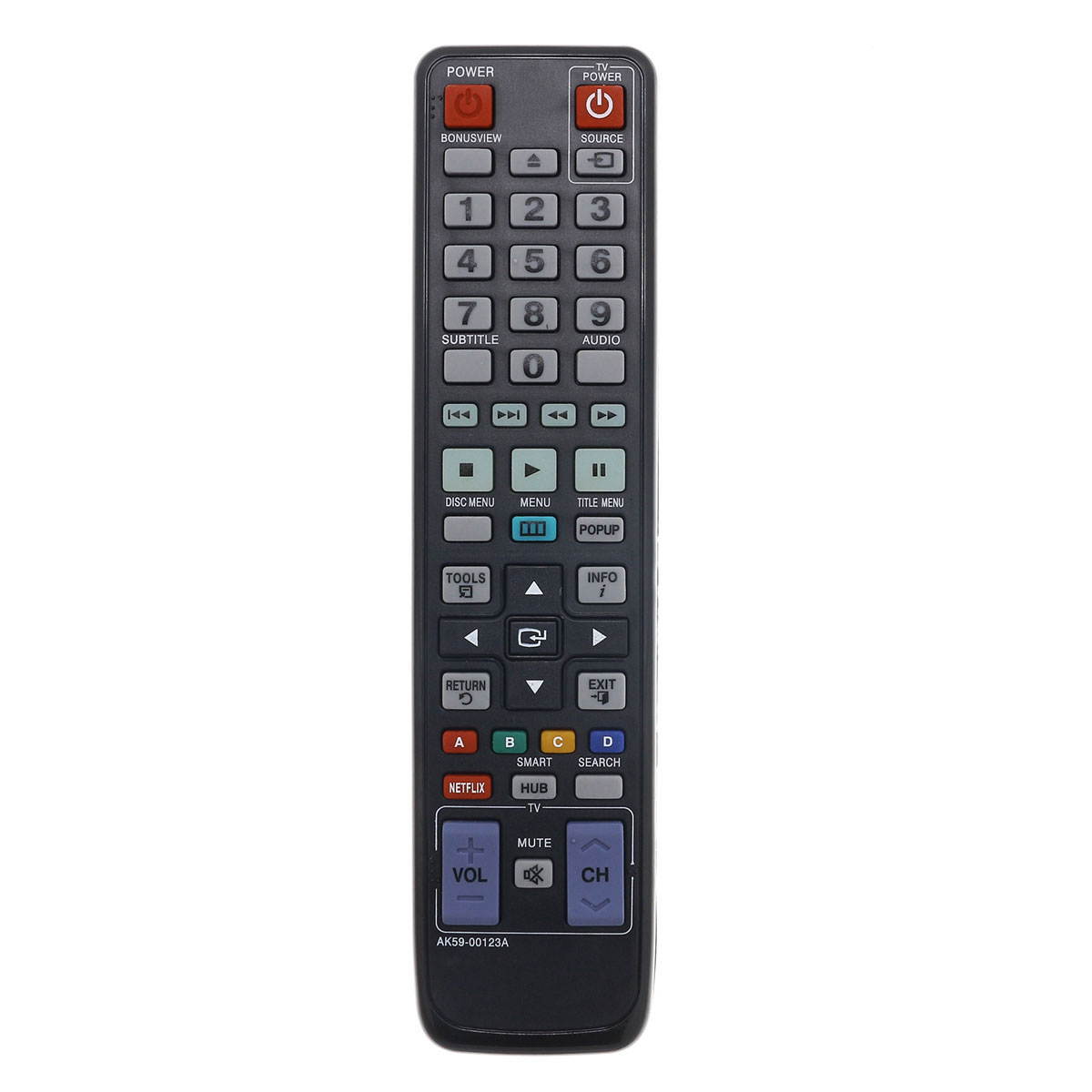 New Replacement DVD Remote Control For Samsung AK59-00123A / AK5900123A