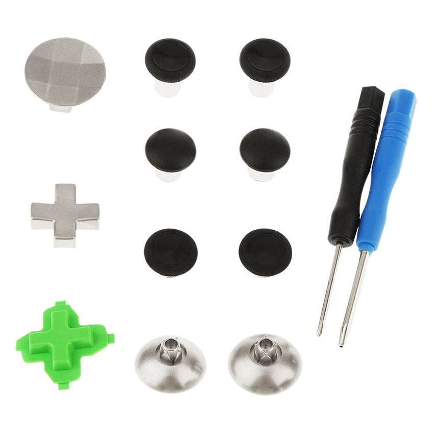 Ceozon Full Set of Xbox One Elite Controller Replacement Swap thumbsticks Fits (15 pcs) for XBOX One Elite (15Pcs)