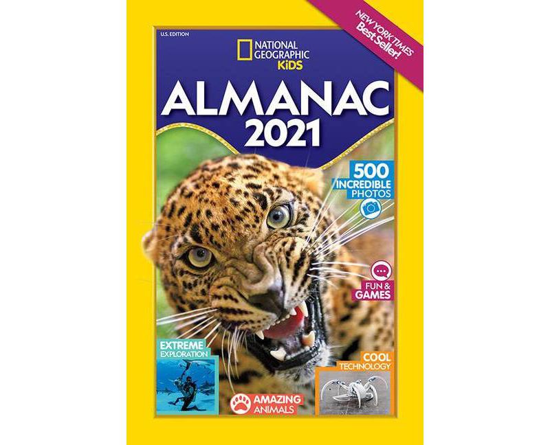 National Geographic Kids Almanac 2021, U.S. Edition - (National Geographic Almanacs) (Paperback)