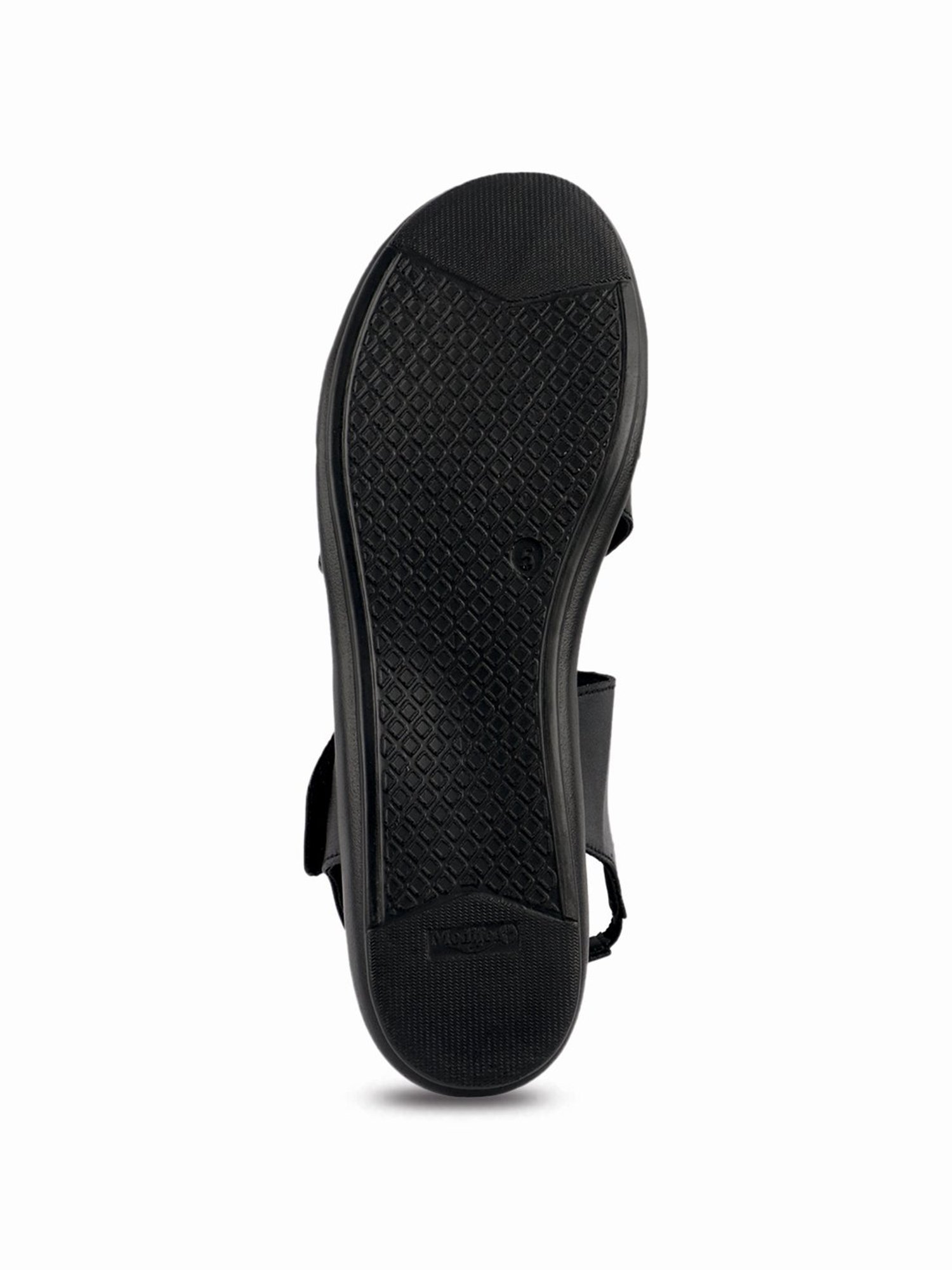 MediFeet Women's Black Ankle Strap Sandals