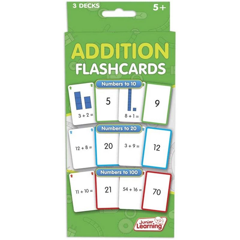 Junior Learning Math Flashcards - Addition