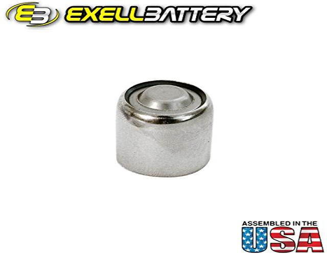 Exell Battery A1PX 1.5-Volt Alkaline Battery (White)