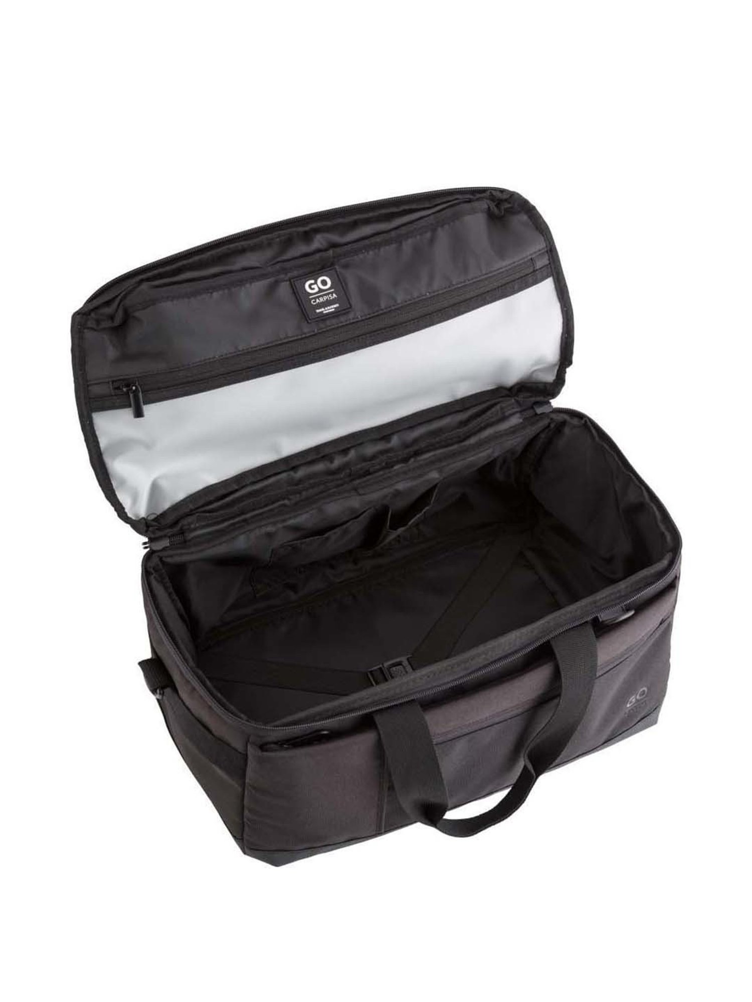 CARPISA Black Large Duffle Bag