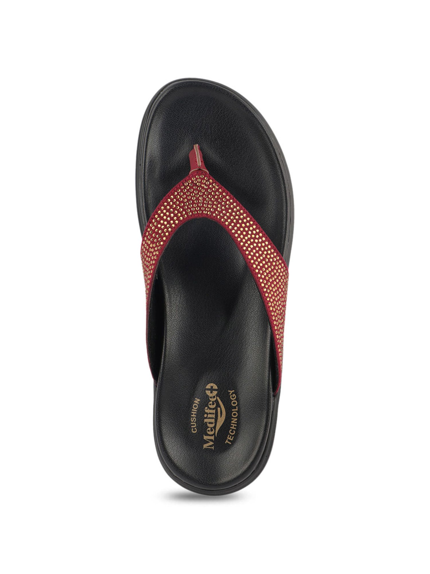 MediFeet Women's Cherry Thong Sandals