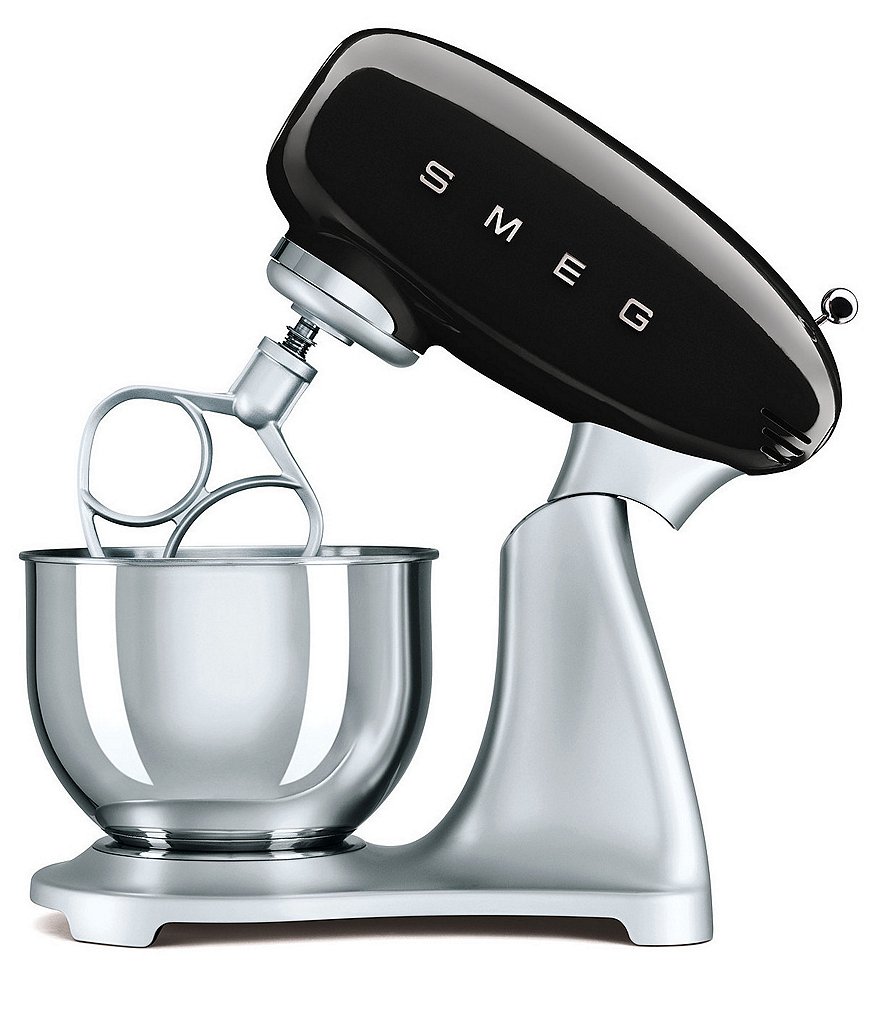 Smeg 50's Retro 5-Quart Stand Mixer with Stainless Steel Bowl (Model #SMF02)
