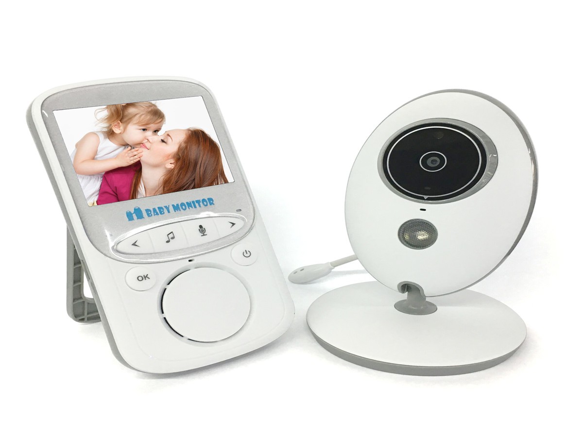 Wireless baby monitor D&Z VB605 supports baby voice intercom (wireless-white)