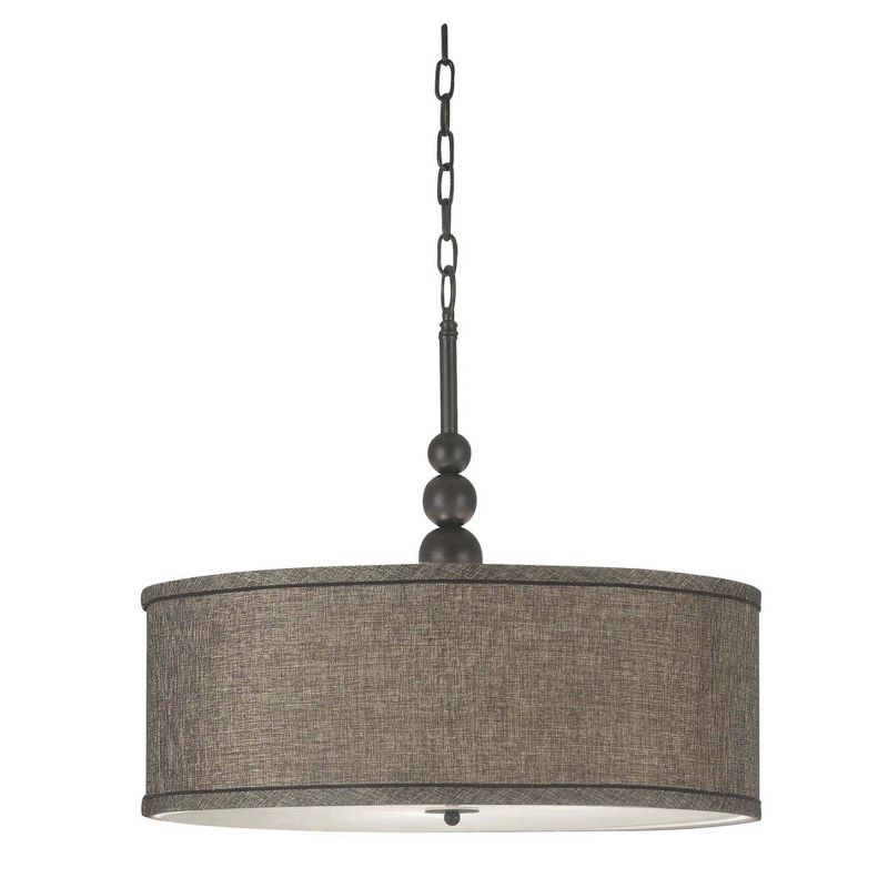 Kenroy Home Oil Rubbed Bronze Finish Margot 3 Light Pendant