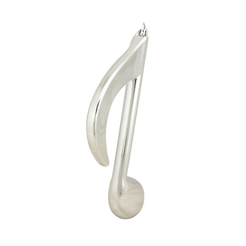 Mark Roberts Products 12" Musical Eighth Note Christmas Ornament - Shiny Silver