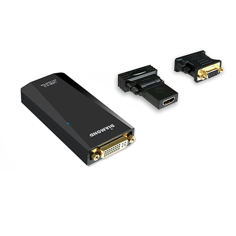 USB 20 to VGADVIHDMI Video Graphics Adapter up to 1920x1080 1600x1200 Windows 10 81 8 7 XP MAC OS and Android 50 and Higher BVU165LT