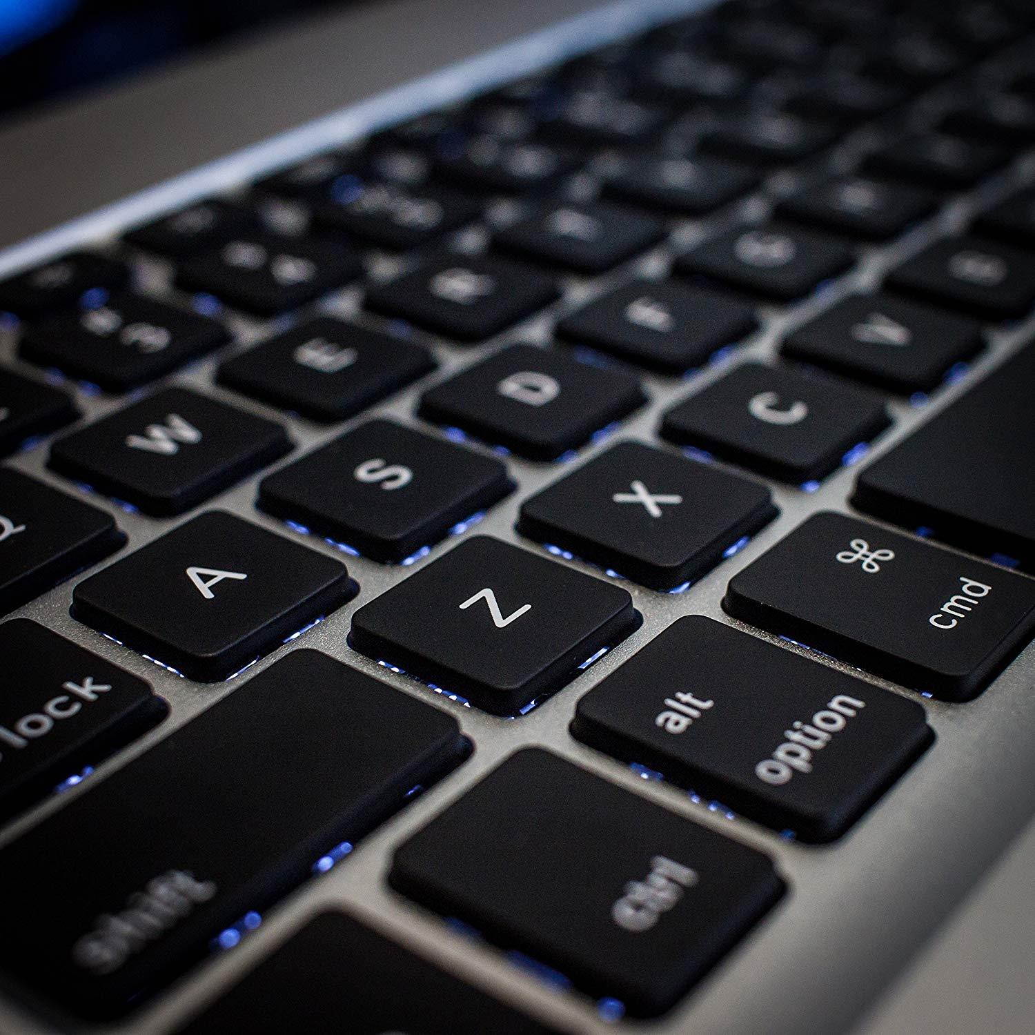 Brydge 9.7 Keyboard for iPad 9.7-inch for iPad 6th Gen (2018) | iPad 5th Gen (2017) | iPad Pro 9.7 inch | iPad Air 1 & Air 2 | Aluminum Bluetooth Wireless Keyboard (Space Gray)