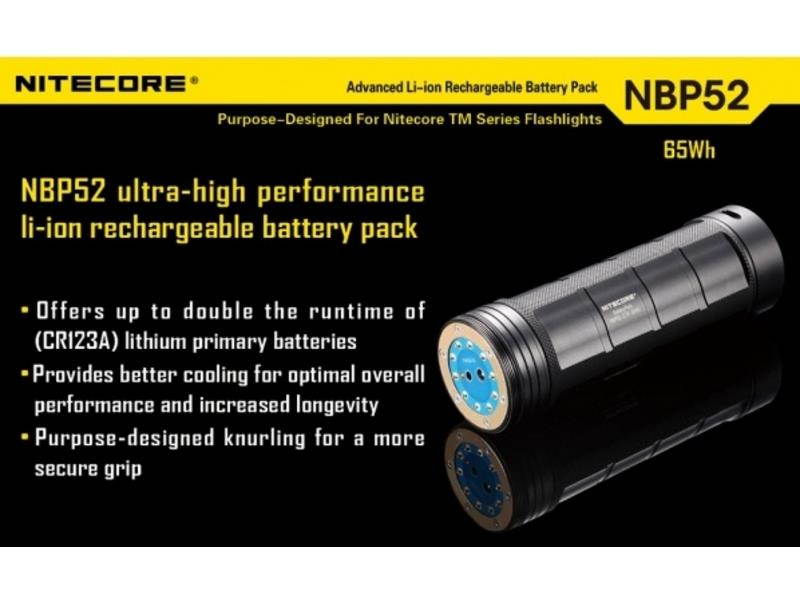 Advanced Li-ion rechargeable battery pack (NBP52)