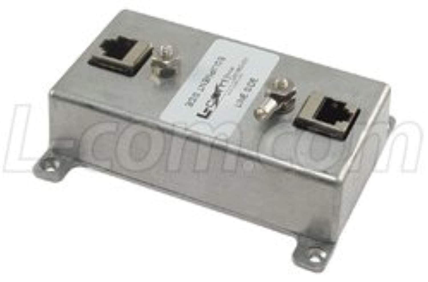 L-com HGLN-CAT5EJW Indoor 10/100 Base-T Shielded CAT5e Lightning Surge Protector