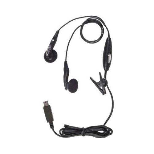 Stereo Earbud Headset for HTC Fuze/Touch Pro/Touch Pro/Pure/Touch Diamond (Black)