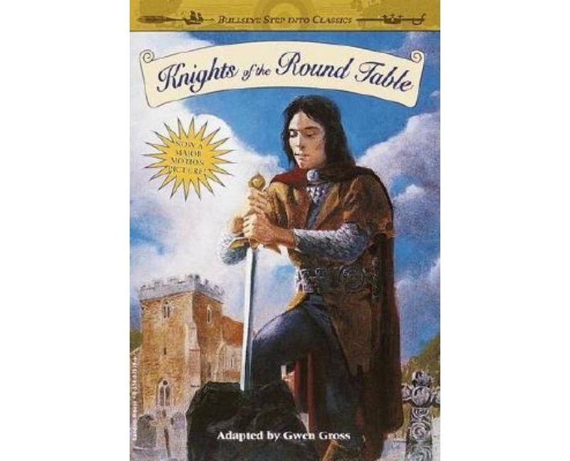 Knights of the Roundtable - (Stepping Stone Chapter Books) Large Print by  Gwen Gross (Paperback)