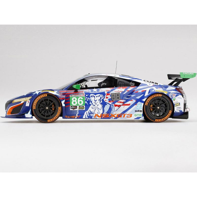 Acura NSX GT3 #86 "Uncle Sam" IMSA Championship Watkins Glen (2017) 1/18 Model Car by Top Speed