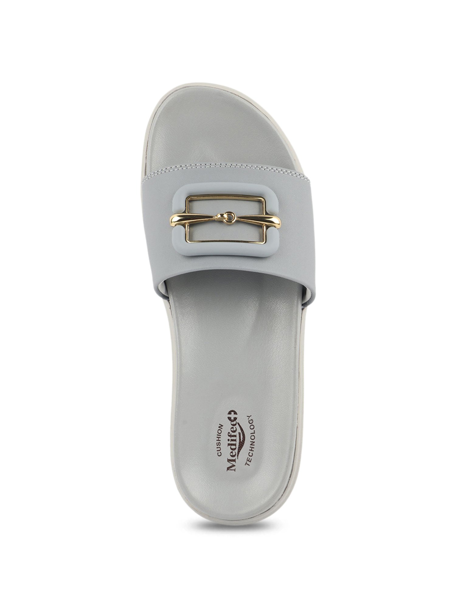 MediFeet Women's Grey Casual Sandals