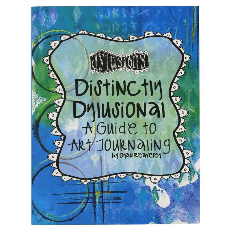 Distinctly Dylusional A Guide To Art Journaling-Multicolor 8.5"x11"
