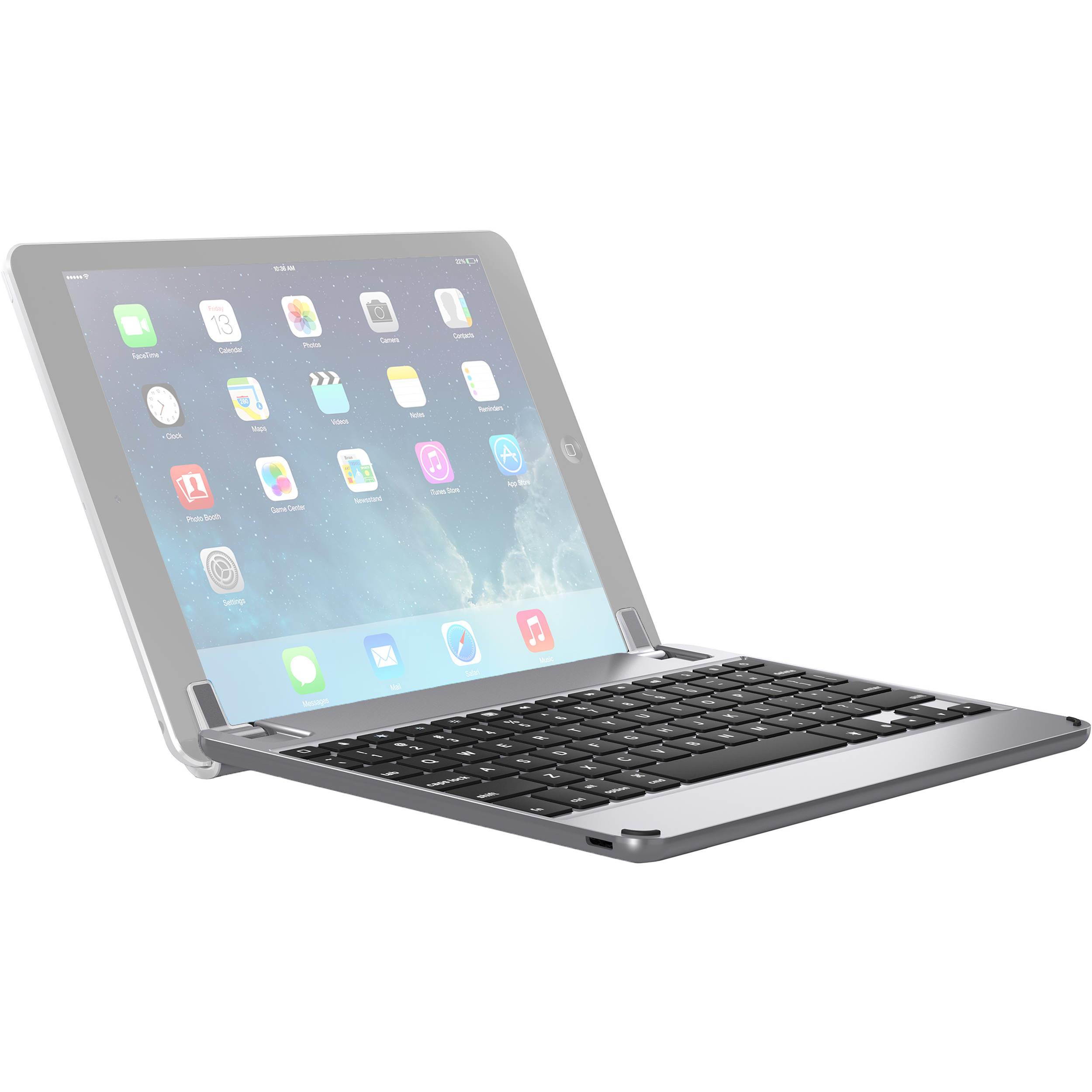 Brydge 9.7 Bluetooth Keyboard Case for iPad Air, Air 2 iPad Pro 9.7", & 2017 iPad (Space Gray) BRY1012