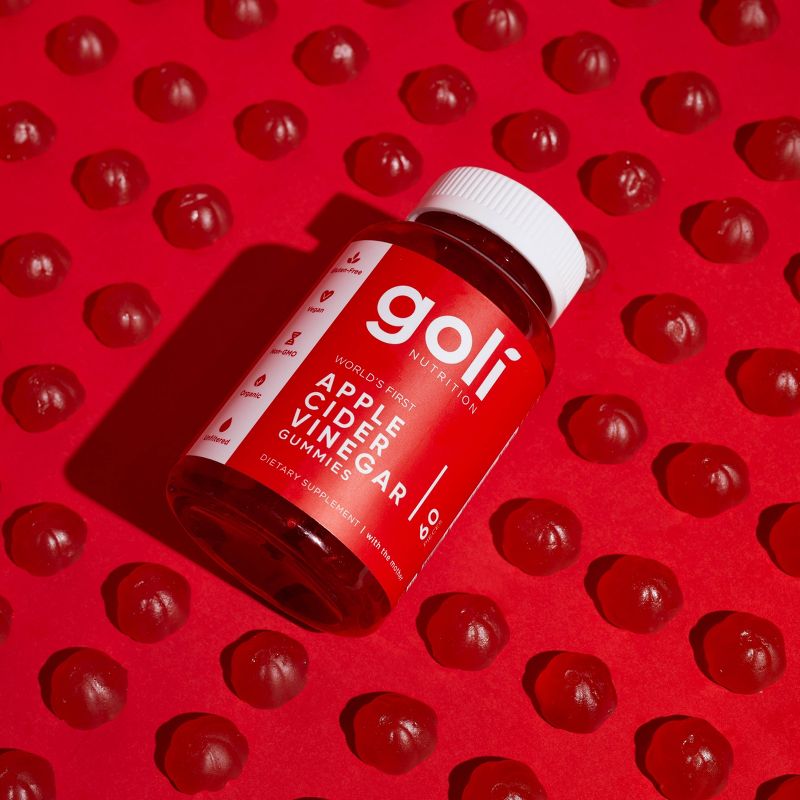 Goli Apple Cider Vinegar Gummies - 60ct