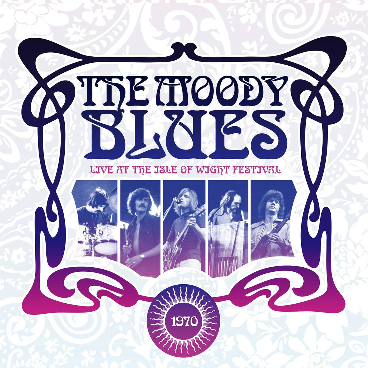 The Moody Blues Live at The Isle of Wight Festival 1970 Hand-Numbered Limited Edition 180g 2LP (Violet Vinyl)