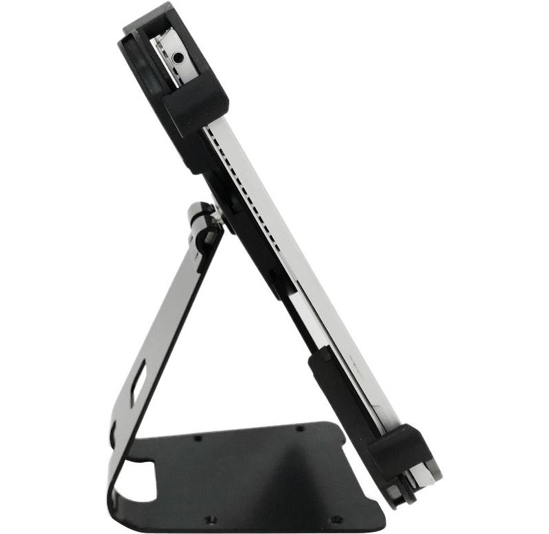 Tryten OmniFlip Universal Tablet Stand - Up to 12.9" Screen Support - 9.5" Height x 5.8" Width x 6" Depth - Metal - Black