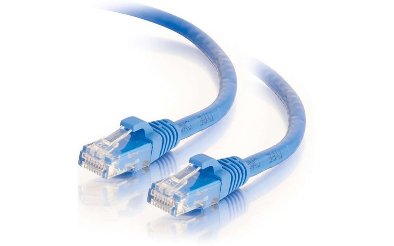 C2G-125ft Cat6 Snagless Unshielded (UTP) Network Patch Cable - Blue - Category 6 for Network Device - RJ-45 Male - RJ-45 Male - 125ft - Blue