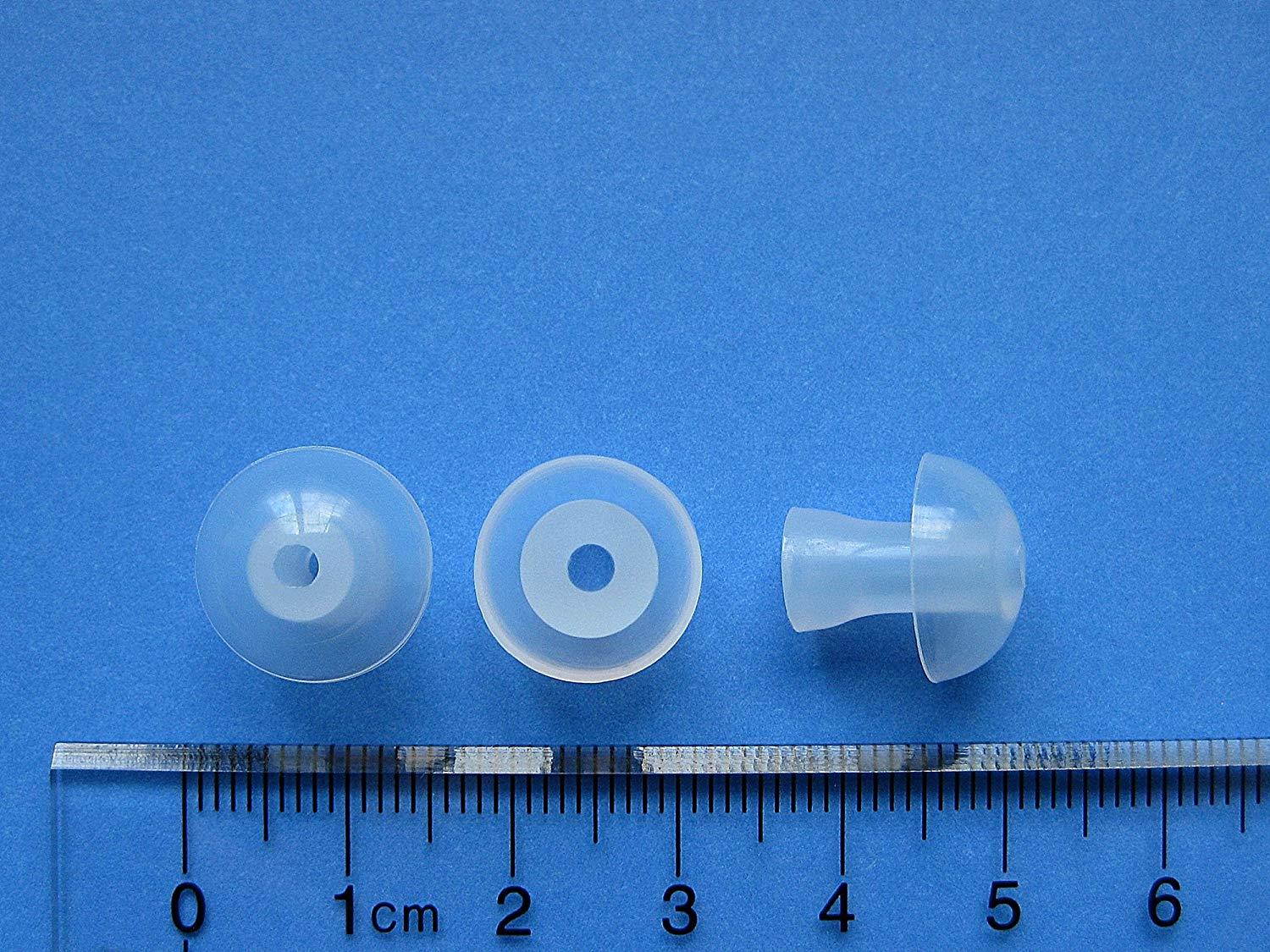 10 Large (L) Soft Replacement Mushroom Domes Eartips Earbuds for Siemens : Touching, Motion, Nitro, Aquaris, Siemens Life, Lotus 12P, 13P, 13SP, 23P, 23SP, 23M BTE (Behind the Ear) Hearing Aids