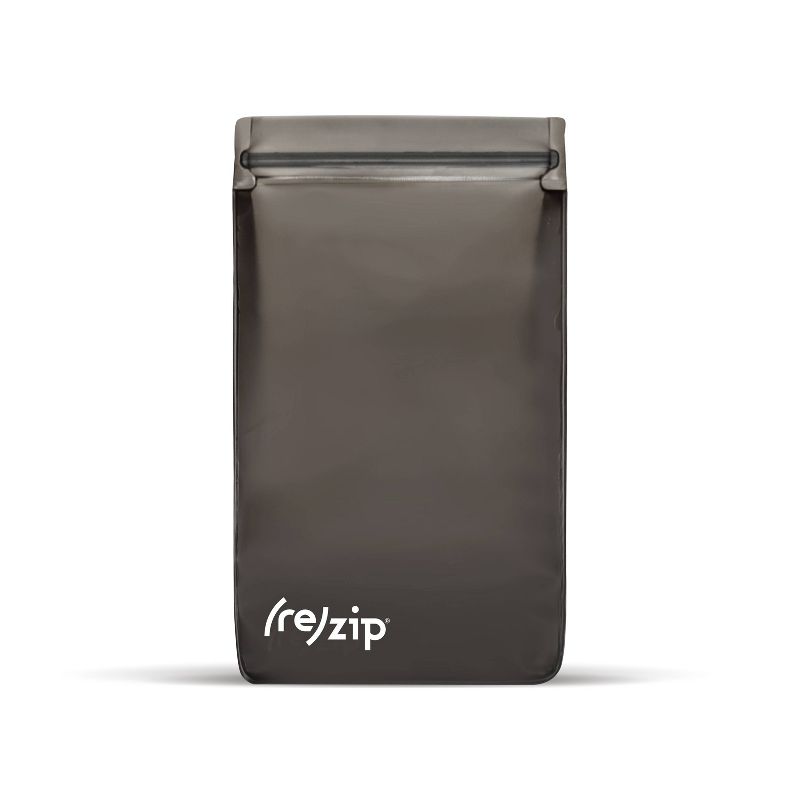 (re)zip Stand Up Tall Leakproof Storage Bag - Gray - 2pk