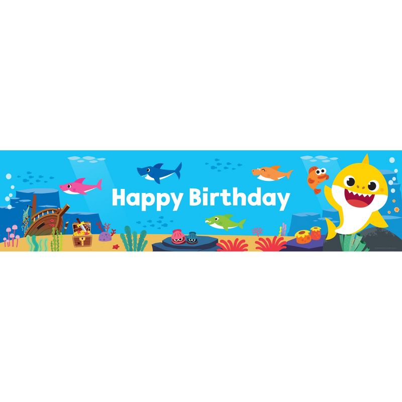 Birthday Express Baby Shark Baby Shark Banner