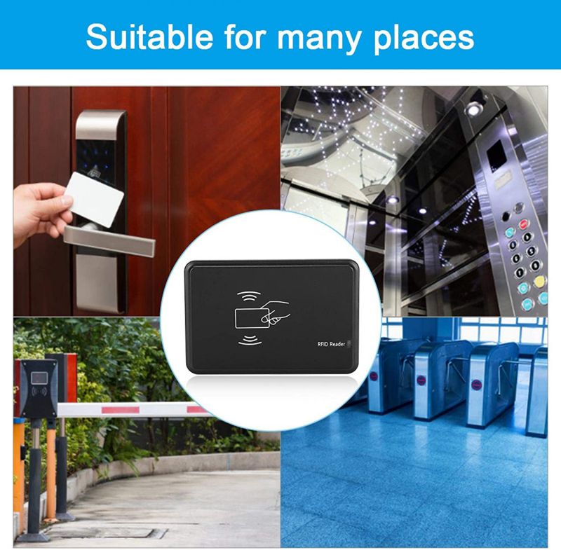 Reader, Convenient Plug and Play Waterproof Sturdy USB Adapter Compact for Multimedia System for Membership System for Sauna Bath for Access Control