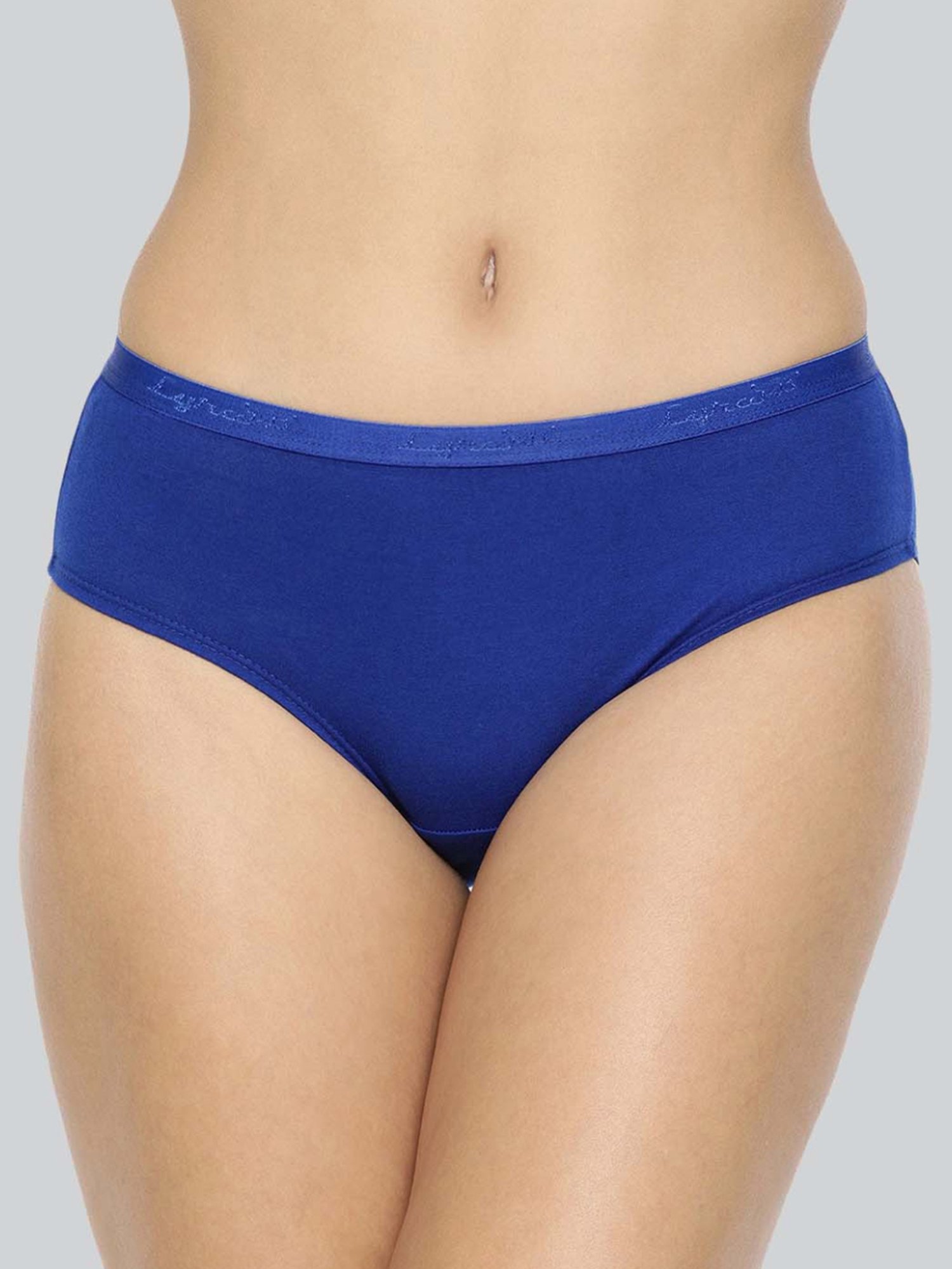 Lyra Assorted Color Cotton Hipster Panties - Pack Of 12