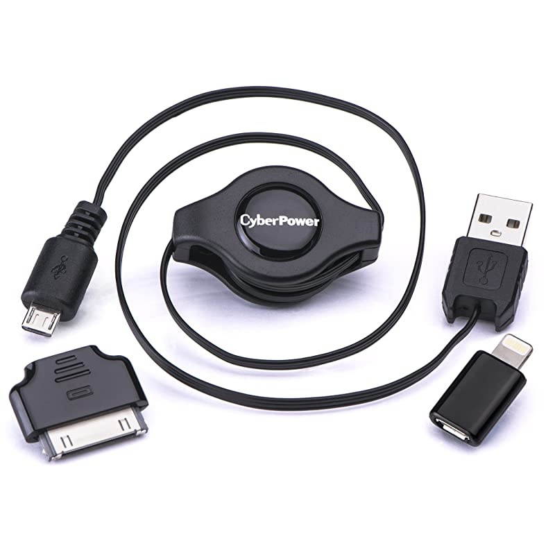 CPU3RTAKT USB 20 Retractable Cable Kit 2 USB Adapters 25ft