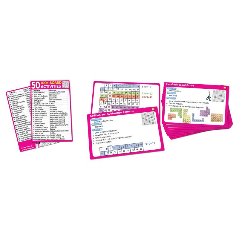 Junior Learning 50 100s Board Activities Learning Set