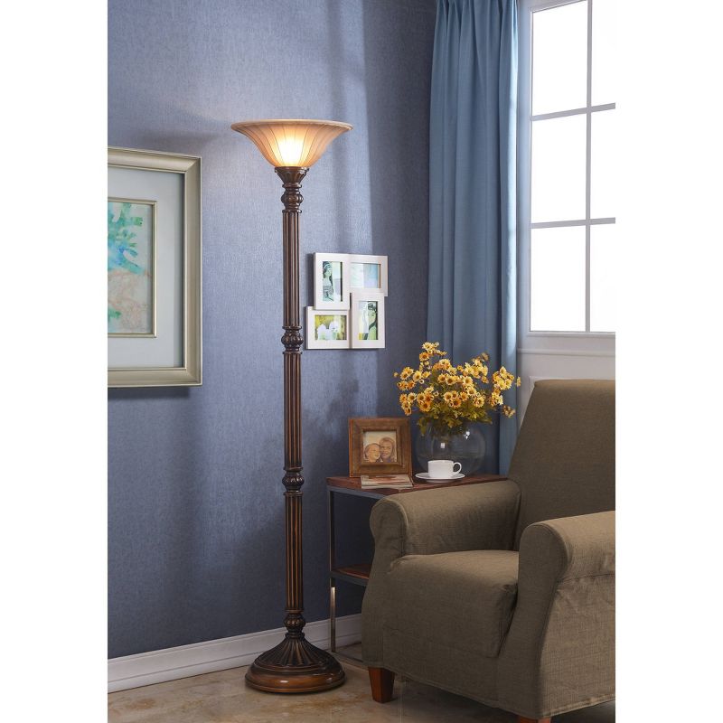 3-way Floor Lamp Bronze - Kenroy Home