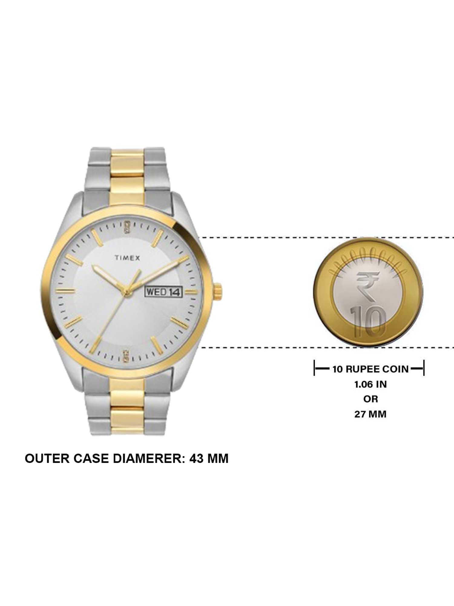 Timex TW00PR308 Fashion Analog Watch for Couples